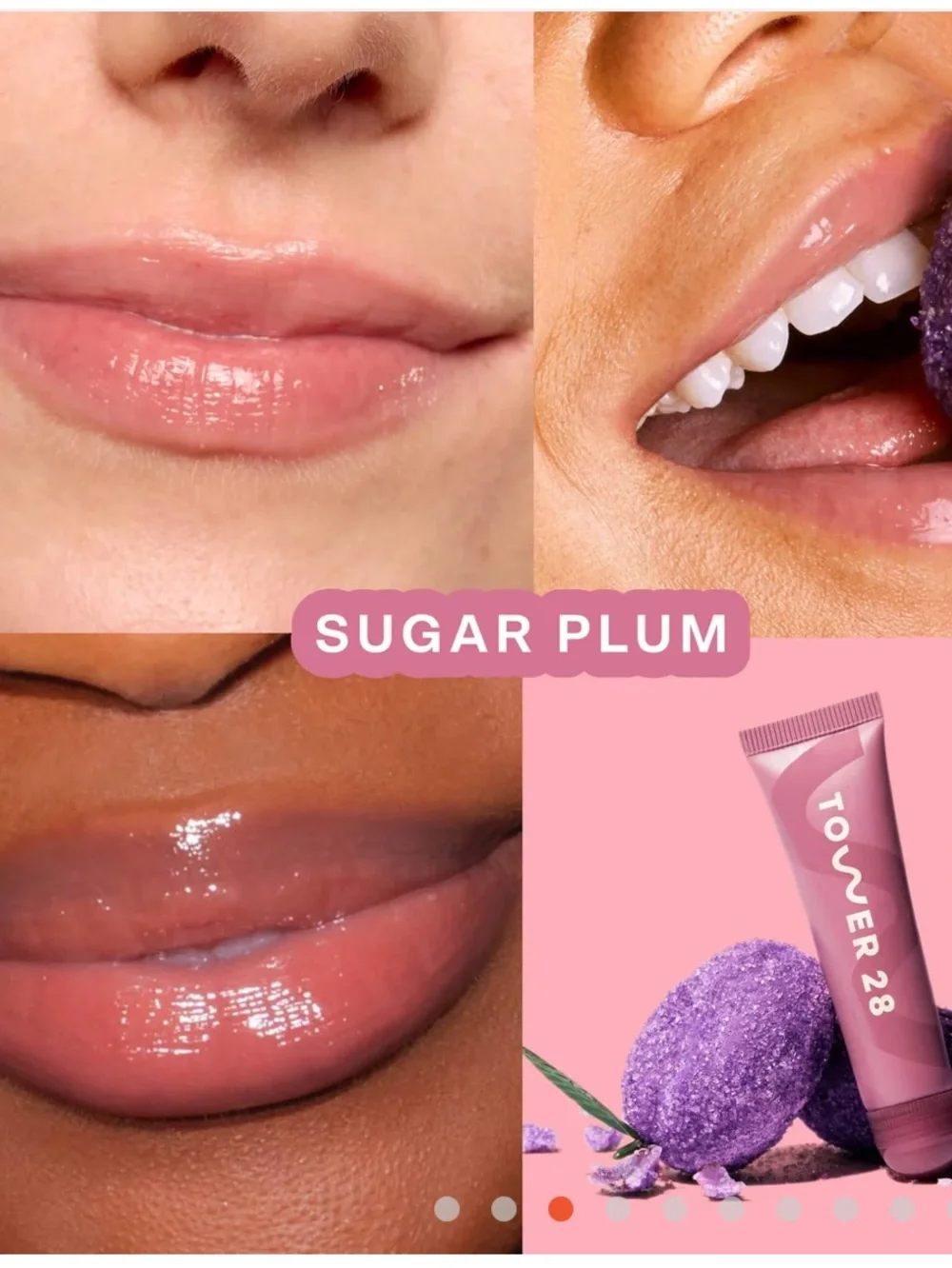 Tower 28 LipSoftie Lip Treatment — Sugar Plum